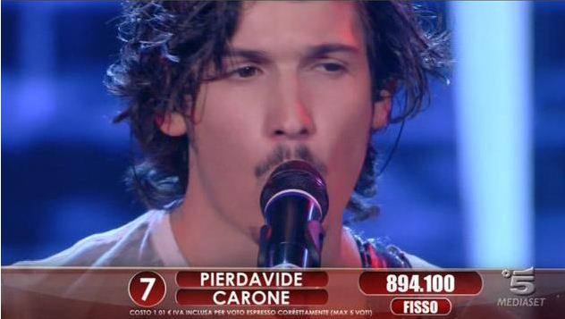 Foto di Pierdavide Carone ad Amici 11