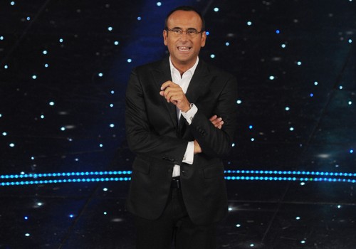 Una foto del conduttore televisivo Carlo Conti