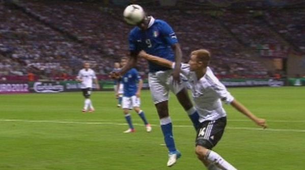 Foto di Balotelli italia euro 2012