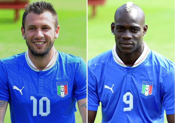 Mario Balotelli e Antonio Cassano