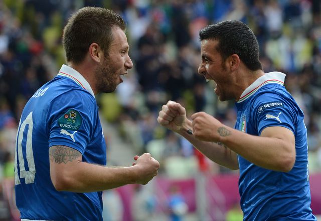 Antonio Cassano e Antonio Di Natale