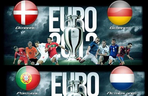 Foto di danimarca-germania e portogallo-olanda Euro 2012