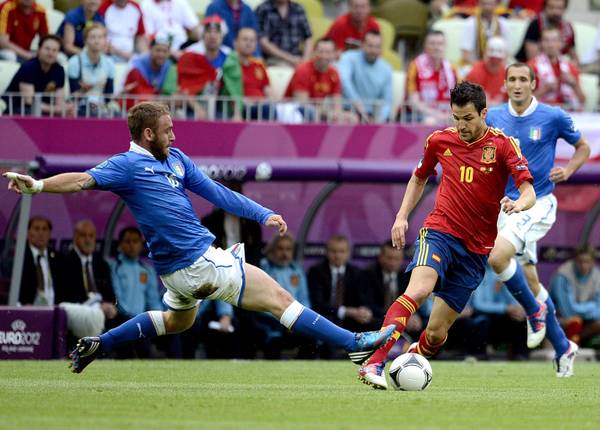 De Rossi in azione