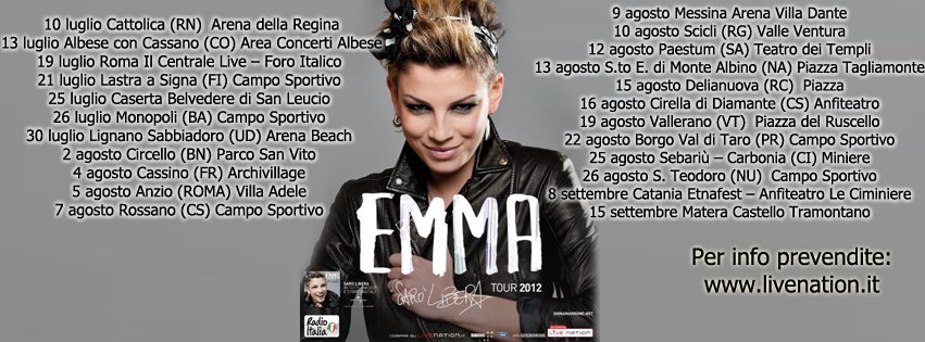 Emma Marrone Tour 2012