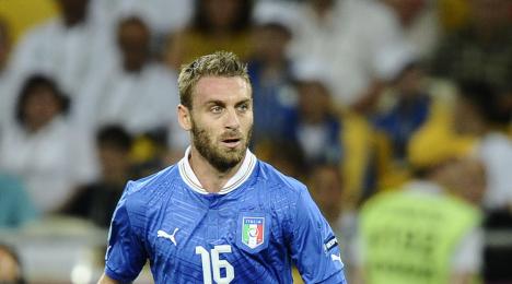 Daniele De Rossi infortunato. Chiellini recupera per Italia-Germania