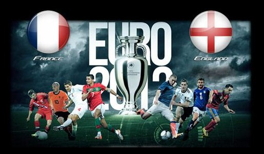 Foto Francia - Inghilterra Euro 2012