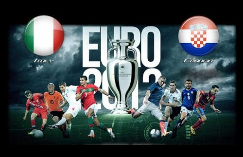 Foto Italia - Croazia Euro 2012