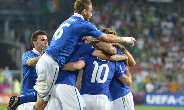 Foto giocatori Italia Euro 2012