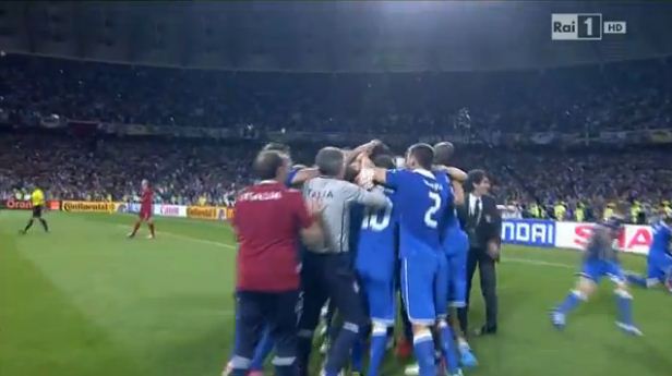 Foto Italia passaggio alla semifinale Euro 2012