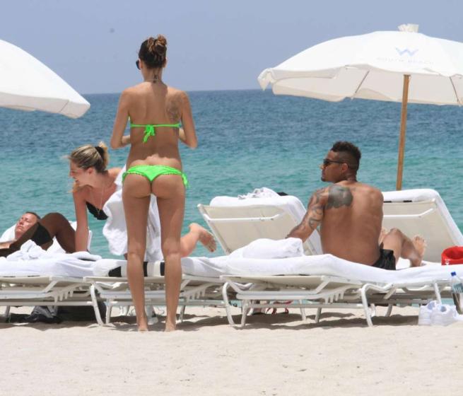 Melissa Satta hot a Miami