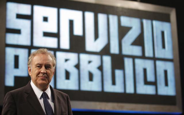 Michele Santoro sulle nomine Rai: "Monti ha una banca nel cervello"