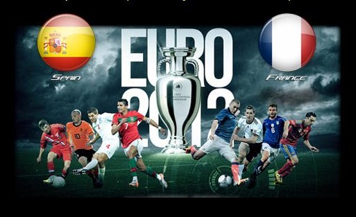 Foto di Spagna - Francia Euro 2012