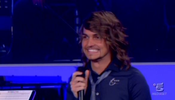 Foto di Valerio Scanu ad Amici Big