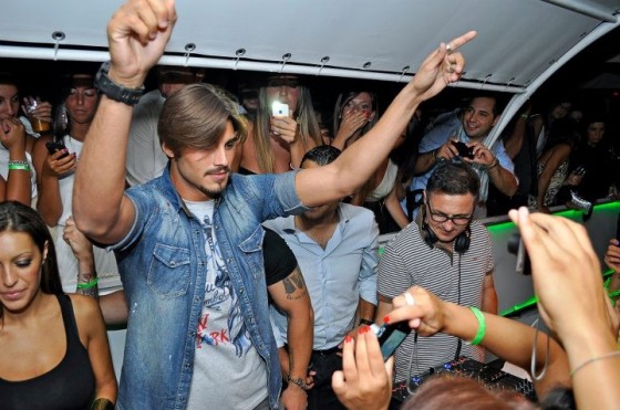 Francesco Monte solo in discoteca
