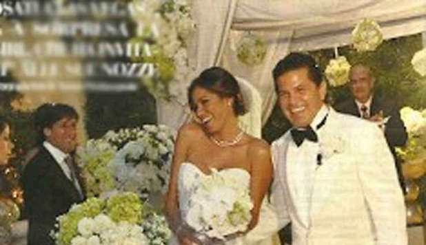 Aida Yespica e Leonardo Gonzales matrimonio a sorpresa