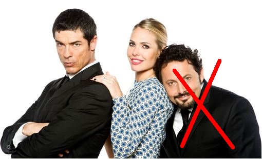 Foto di alessandro gassman, ilary-blasi ed enrico-brignano a Le Iene