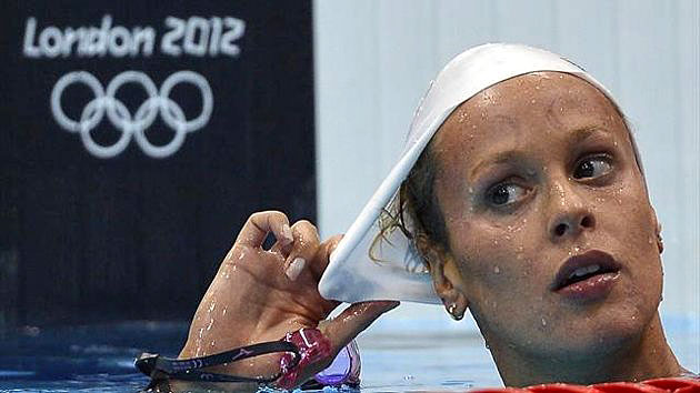 Foto di Federica Pellegrini a Londra 2012