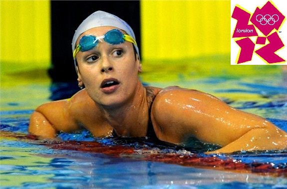 Foto di Federica Pellegrini a Londra 2012