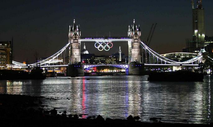 Foto Tower Bridge Olimpiadi Londra 2012