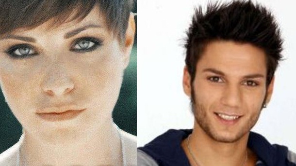 Foto di Loredana Errore e Luca Napolitano di Amici di Maria De Filippi