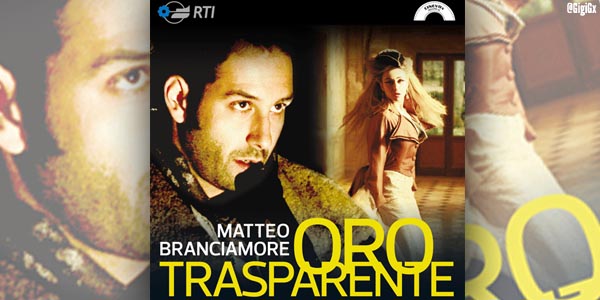matteo branciamore oro trasparente singolo copertina
