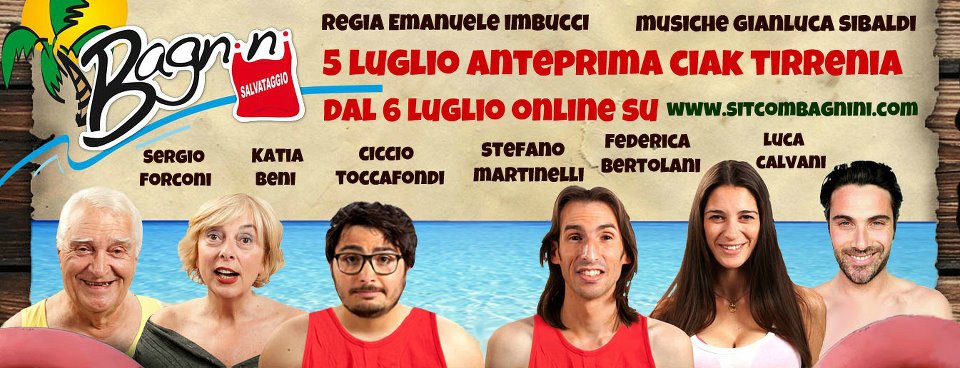 sitcom bagnini locandina luca calvani