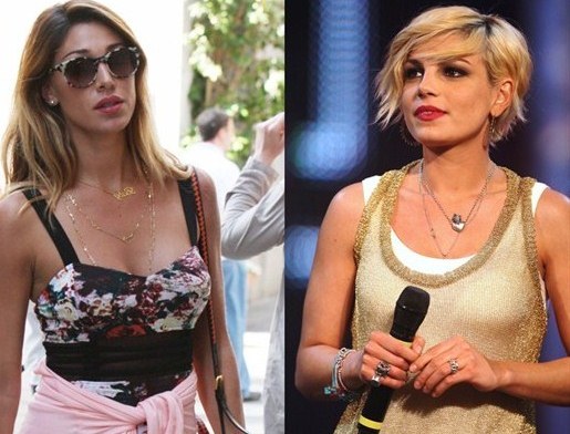 foto belen rodriguez ed emma marrone