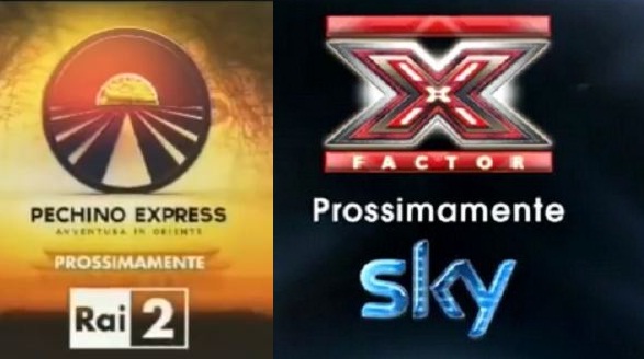 Foto Pechino Express contro X Factor 6 il giovedì sera su Rai due e Sky