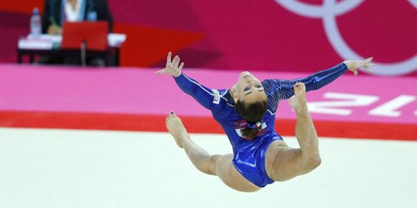 vanessa ferrari olimpiadi londra 2012 ginnaste mtv esibizione ginnastica artistica