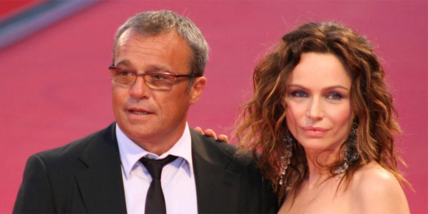 cesaroni francesca neri claudio amendola verissimo intervista red carpet