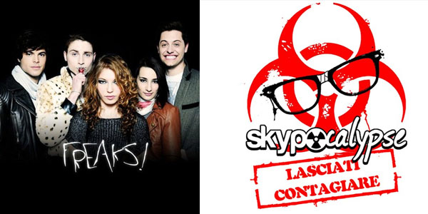 freaks the series skypocalypse web serie digitale terrestre italia due deejay tv