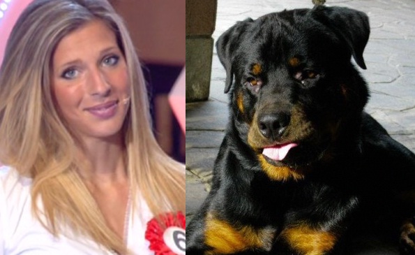 Foto di Giulia Calcaterra e il cane che ha fatto sopprimere