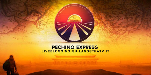 pechino express logo prima puntata live blogging lanostratv