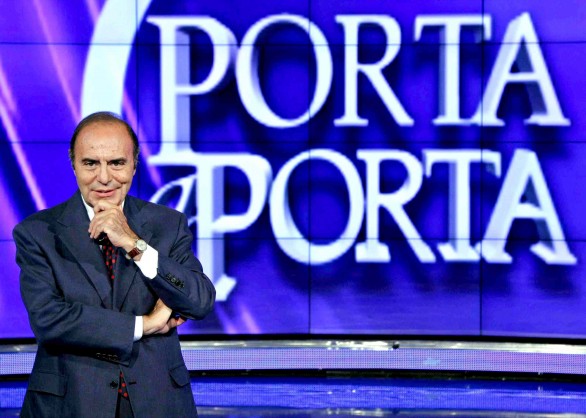 foto bruno vespa porta a porta