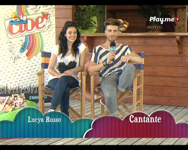 raffaele tizzano con la cantante lucya russo