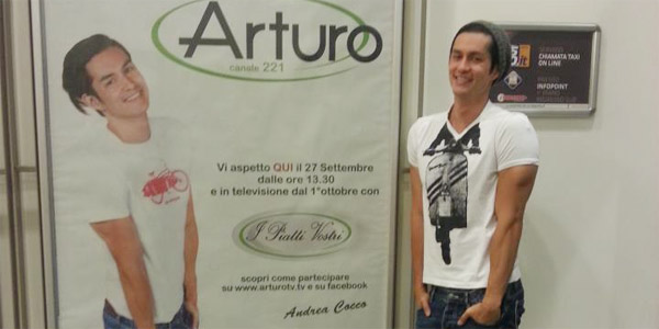 andrea cocco conduce i piatti vostri arturo tv