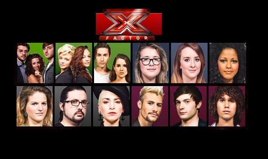 Foto concorrenti X Factor 6