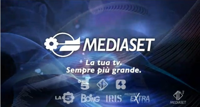 Logo di Mediaset 2012