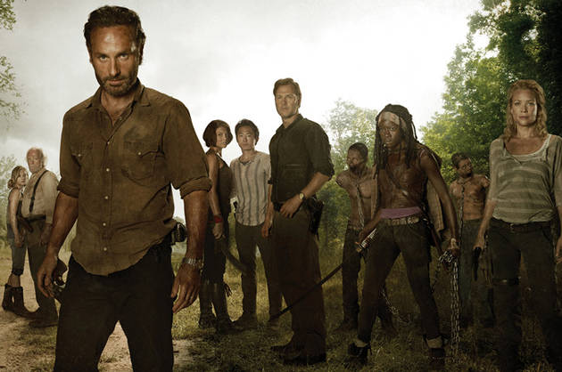 foto cast the walking dead 3