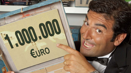 foto di max giusti ad affari tuoi