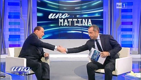 foto di silvio berlusconi e franco di mare