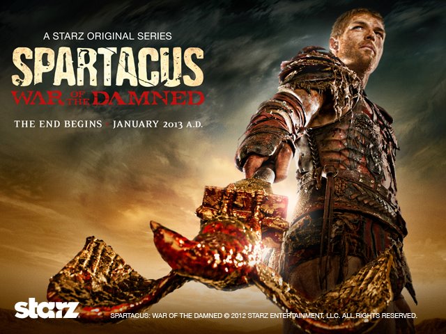 foto serie tv spartacus la guerra dei dannati