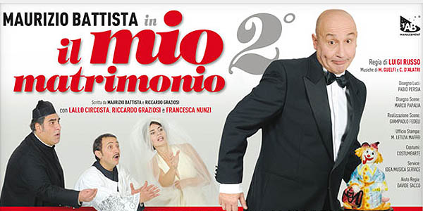 maurizio battista secondo matrimonio