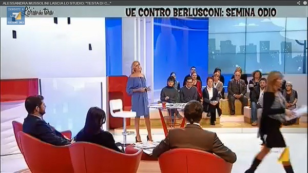 Mussolini contro Andrea Scanzi