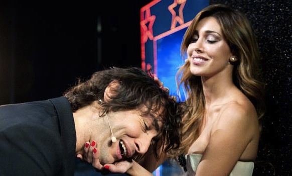 Belen Rodirguez e Simone Annicchiarico