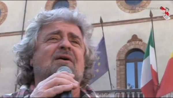 Grillo ripreso dal Fatto Quotidiano