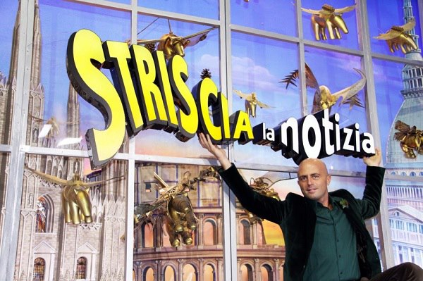L'inviato di Striscia Luca Abete