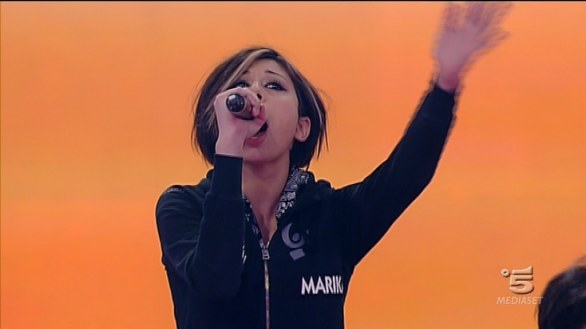 Foto di Marika esibizione Amici 12