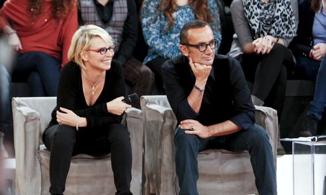 Foto di Maria De Filippi e Luca Zanforlin ad Amici 12