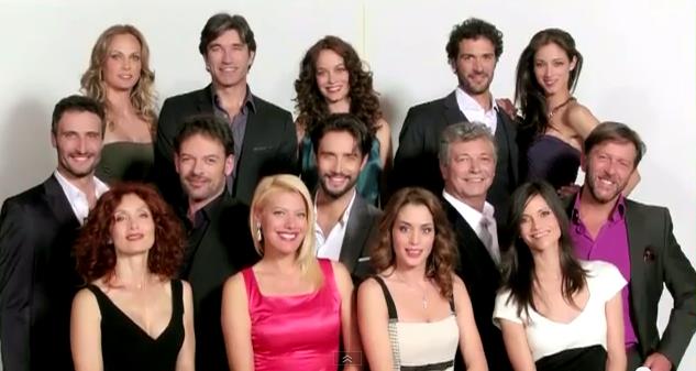 Il cast di Centrovetrine